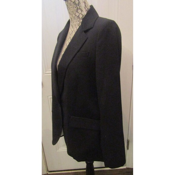 Hana San Blazer One Button Stretch Knit Jacket Retail $495 NWT Size 36 L - Picture 6 of 11
